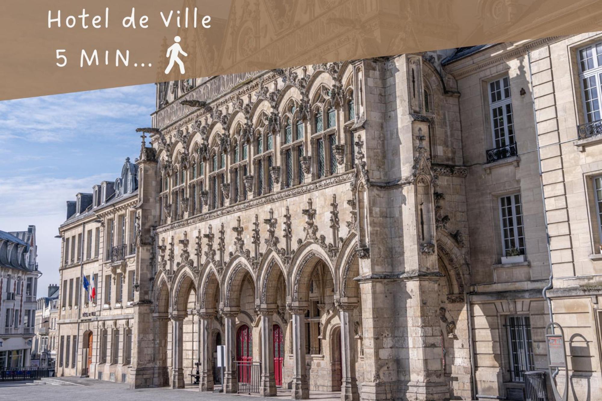 Appartamento Le Fleur De Cerisier - Zmn Conciergerie Saint-Quentin  Esterno foto