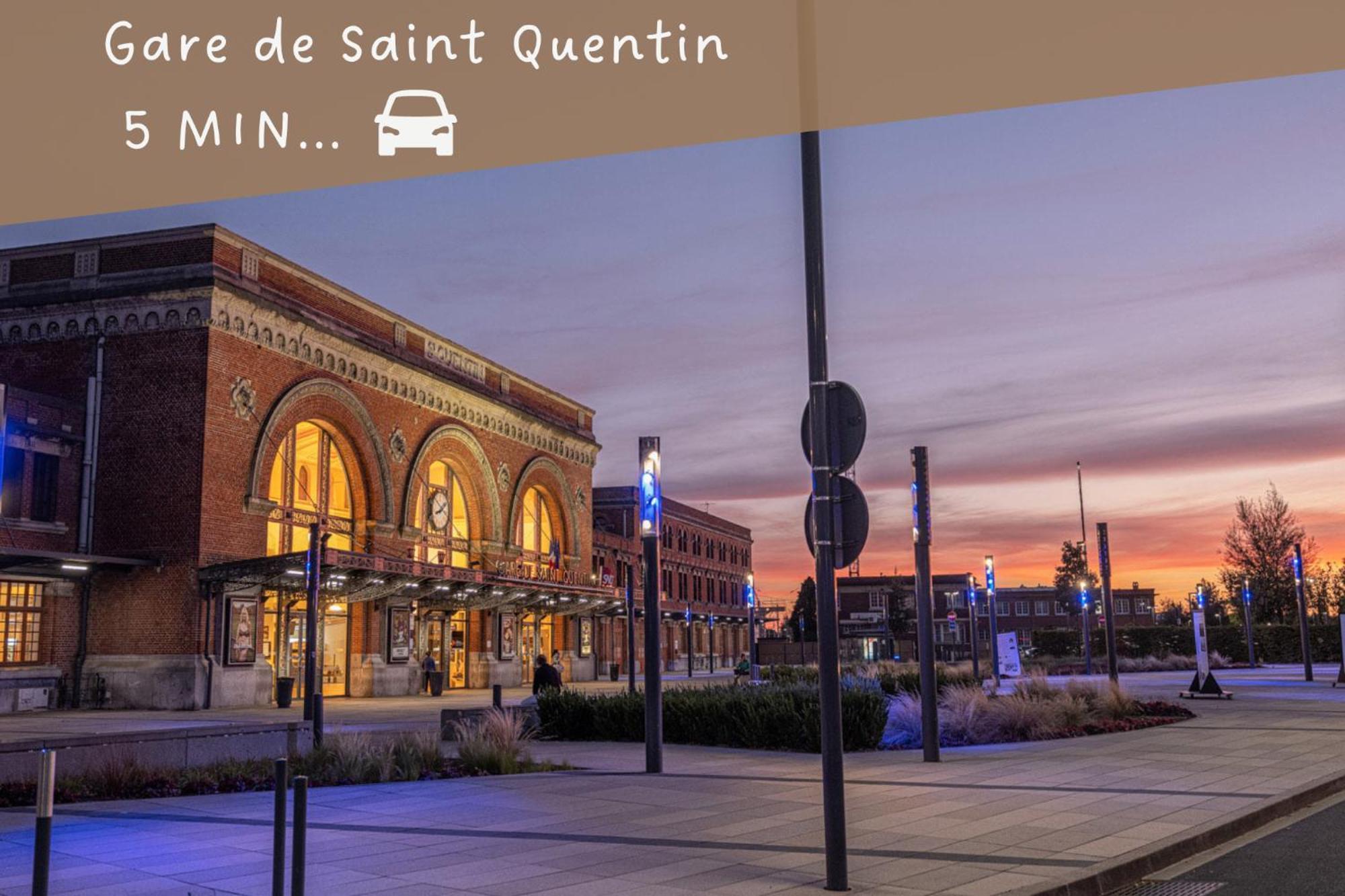 Appartamento Le Fleur De Cerisier - Zmn Conciergerie Saint-Quentin  Esterno foto